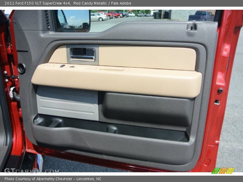 Red Candy Metallic / Pale Adobe 2011 Ford F150 XLT SuperCrew 4x4