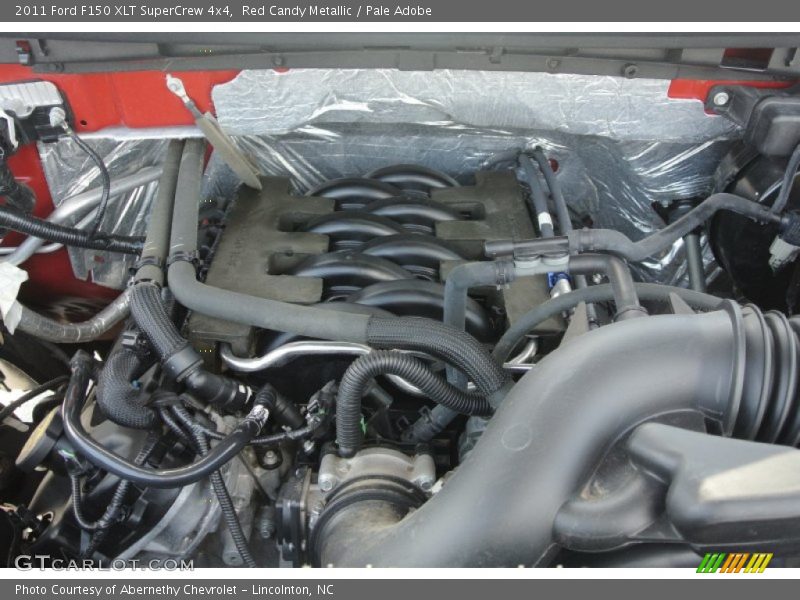 Red Candy Metallic / Pale Adobe 2011 Ford F150 XLT SuperCrew 4x4
