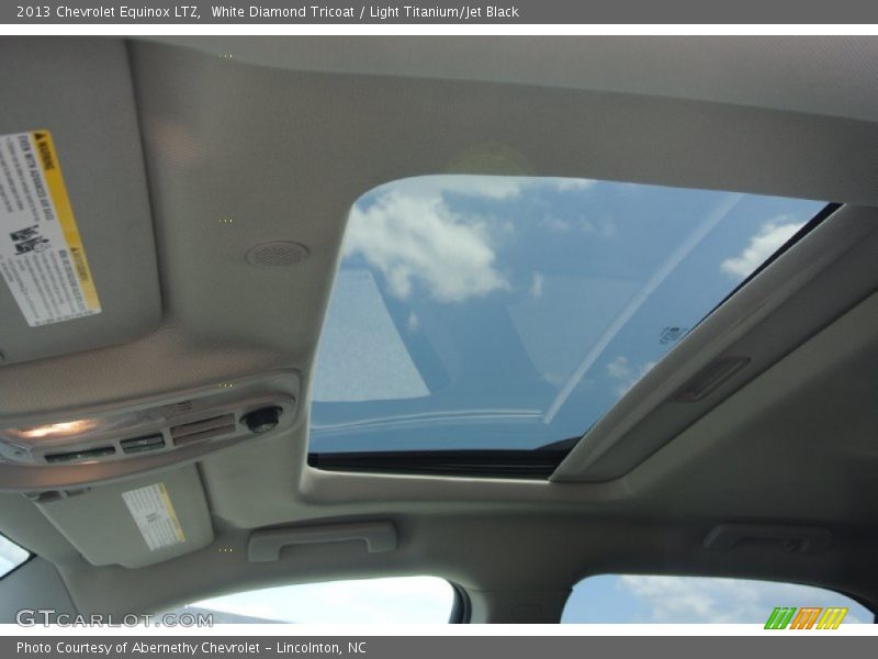 Sunroof of 2013 Equinox LTZ