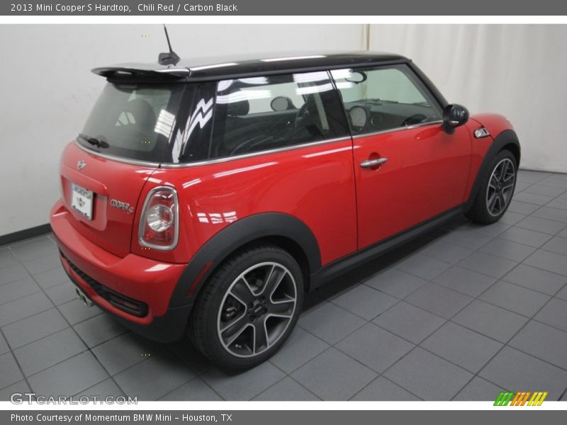 Chili Red / Carbon Black 2013 Mini Cooper S Hardtop