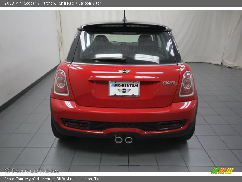 Chili Red / Carbon Black 2013 Mini Cooper S Hardtop