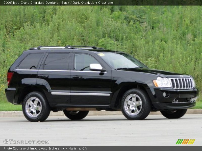  2006 Grand Cherokee Overland Black