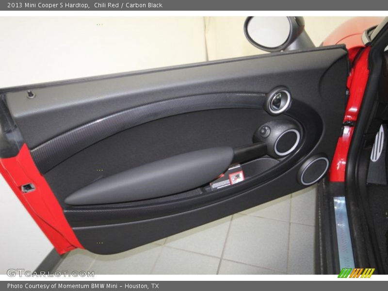 Chili Red / Carbon Black 2013 Mini Cooper S Hardtop