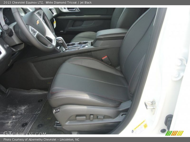 White Diamond Tricoat / Jet Black 2013 Chevrolet Equinox LTZ