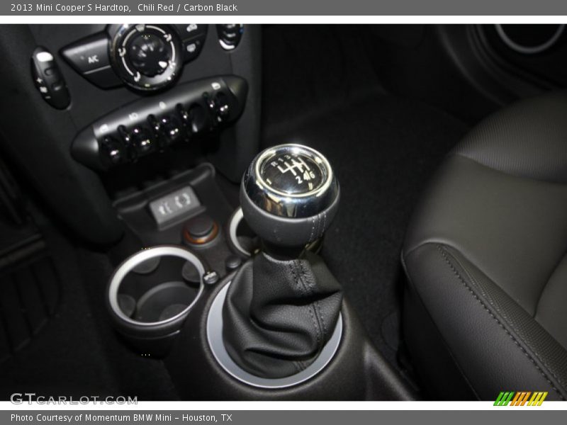 Chili Red / Carbon Black 2013 Mini Cooper S Hardtop