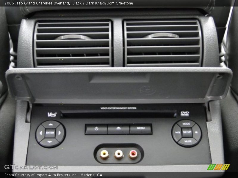 Black / Dark Khaki/Light Graystone 2006 Jeep Grand Cherokee Overland