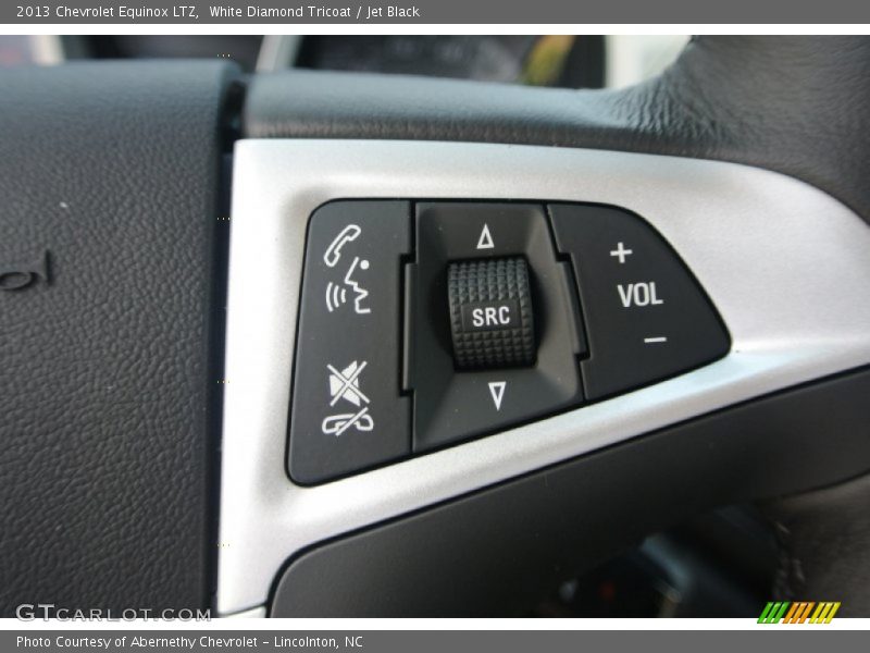 White Diamond Tricoat / Jet Black 2013 Chevrolet Equinox LTZ