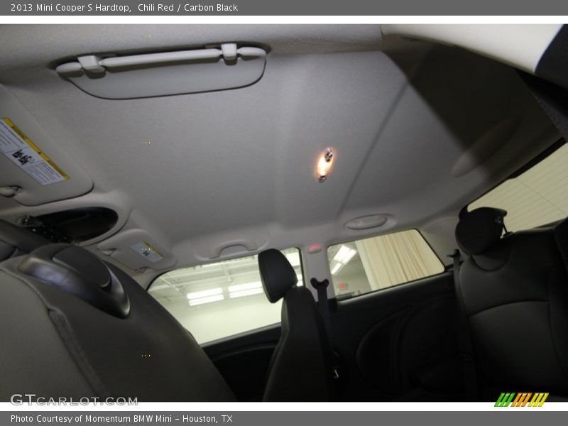Chili Red / Carbon Black 2013 Mini Cooper S Hardtop