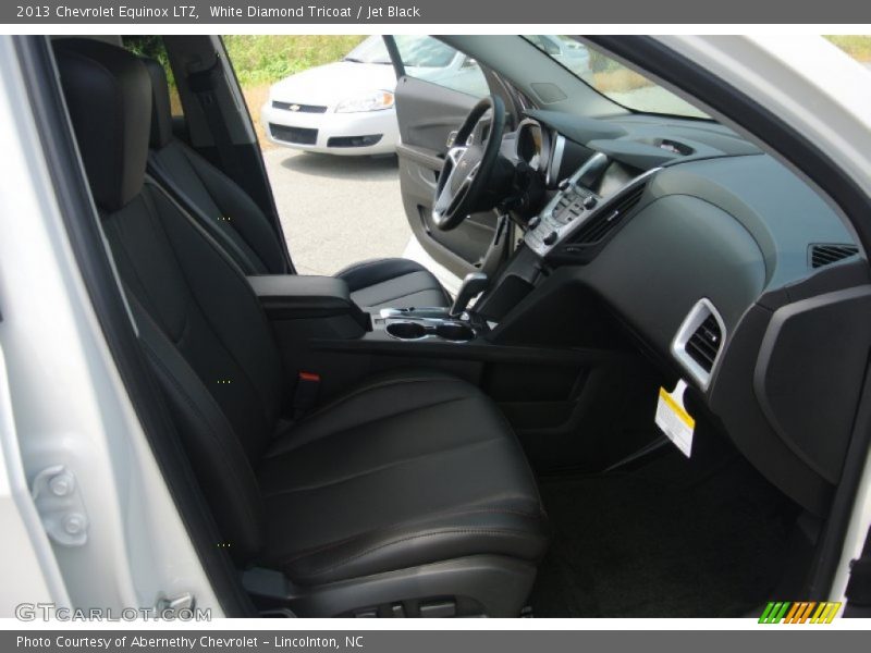 White Diamond Tricoat / Jet Black 2013 Chevrolet Equinox LTZ