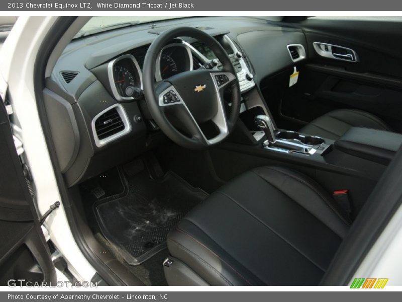 Jet Black Interior - 2013 Equinox LTZ 