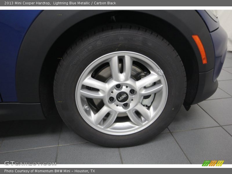 Lightning Blue Metallic / Carbon Black 2013 Mini Cooper Hardtop