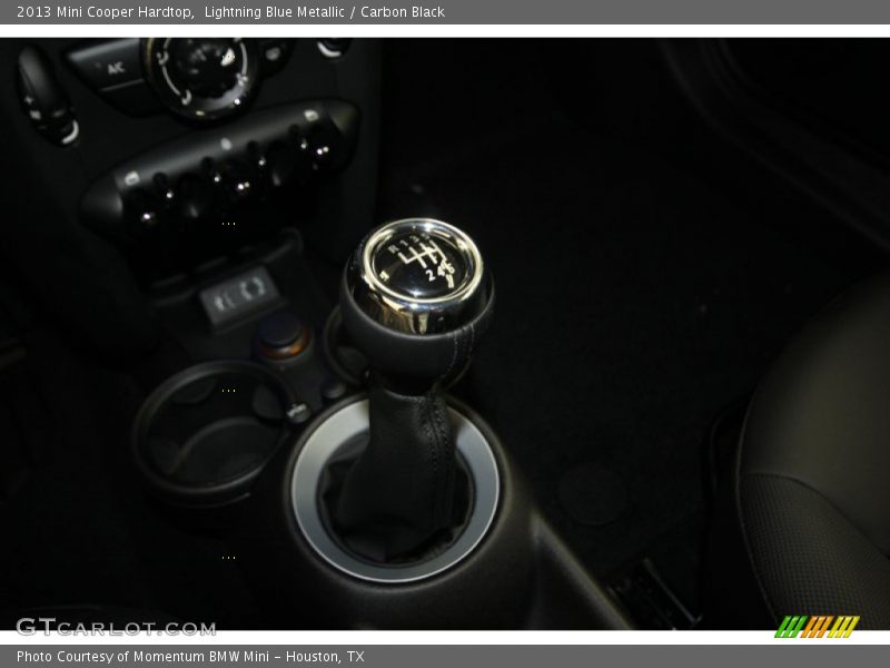 Lightning Blue Metallic / Carbon Black 2013 Mini Cooper Hardtop