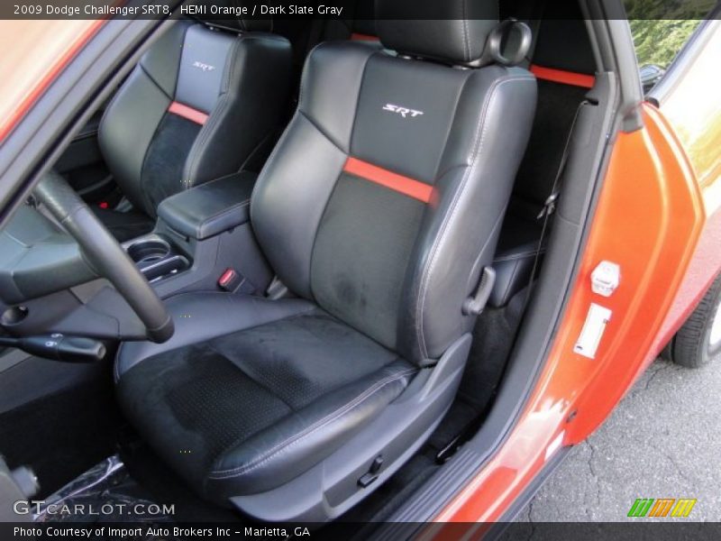 Front Seat of 2009 Challenger SRT8
