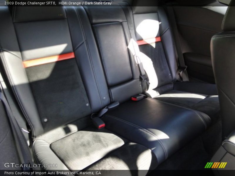 Rear Seat of 2009 Challenger SRT8