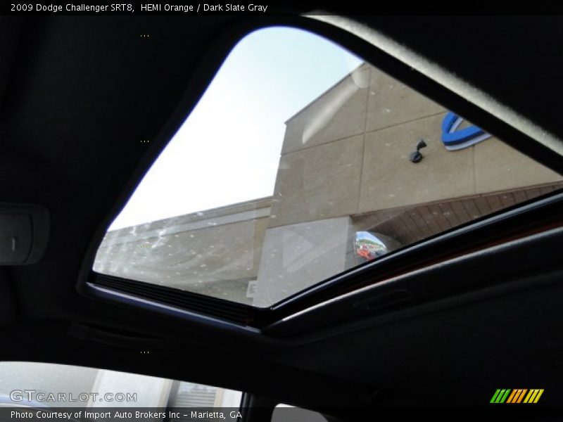 HEMI Orange / Dark Slate Gray 2009 Dodge Challenger SRT8