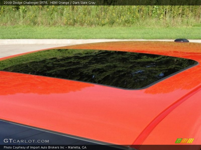 HEMI Orange / Dark Slate Gray 2009 Dodge Challenger SRT8