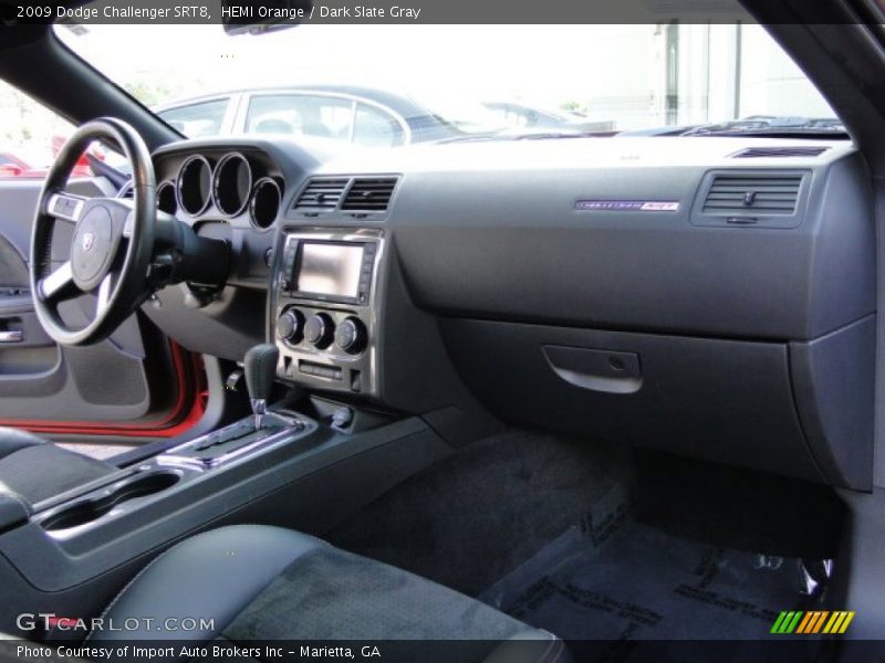 HEMI Orange / Dark Slate Gray 2009 Dodge Challenger SRT8