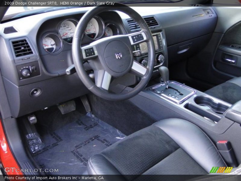 Dark Slate Gray Interior - 2009 Challenger SRT8 