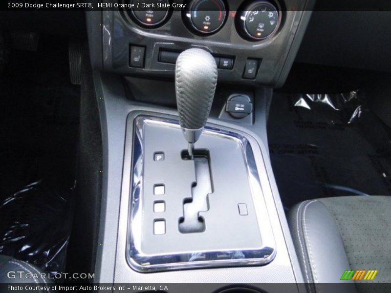HEMI Orange / Dark Slate Gray 2009 Dodge Challenger SRT8