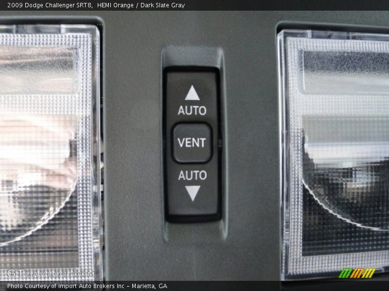 HEMI Orange / Dark Slate Gray 2009 Dodge Challenger SRT8