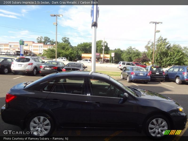 Dark Gray Metallic / Carbon Black 2008 Subaru Impreza 2.5i Sedan