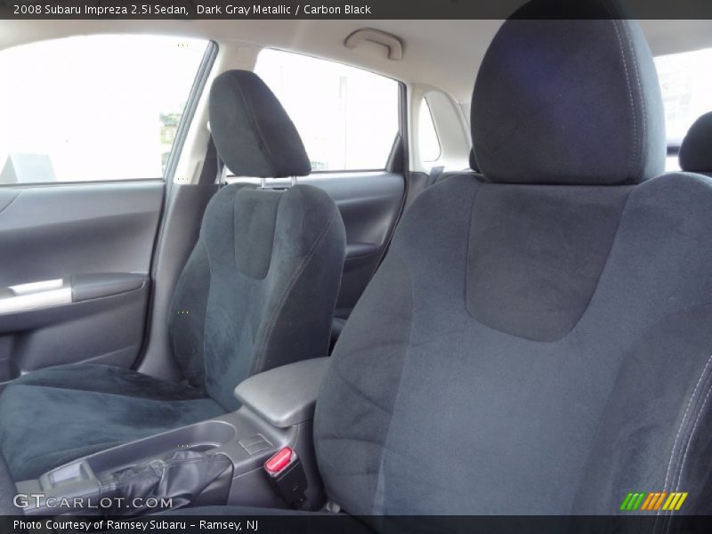 Dark Gray Metallic / Carbon Black 2008 Subaru Impreza 2.5i Sedan