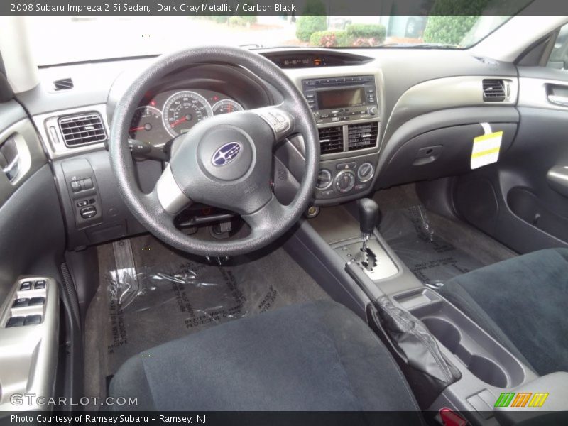 Dark Gray Metallic / Carbon Black 2008 Subaru Impreza 2.5i Sedan