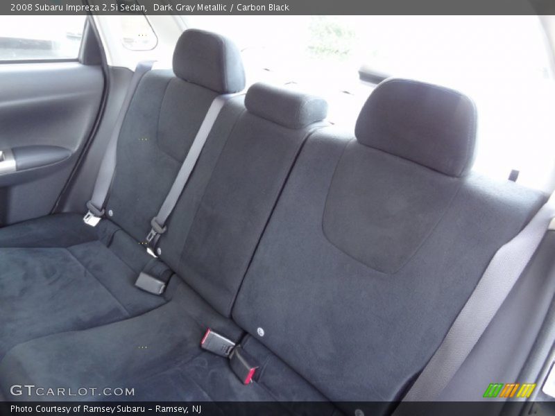 Dark Gray Metallic / Carbon Black 2008 Subaru Impreza 2.5i Sedan