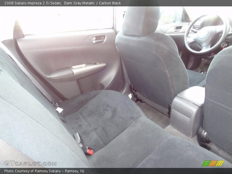 Dark Gray Metallic / Carbon Black 2008 Subaru Impreza 2.5i Sedan