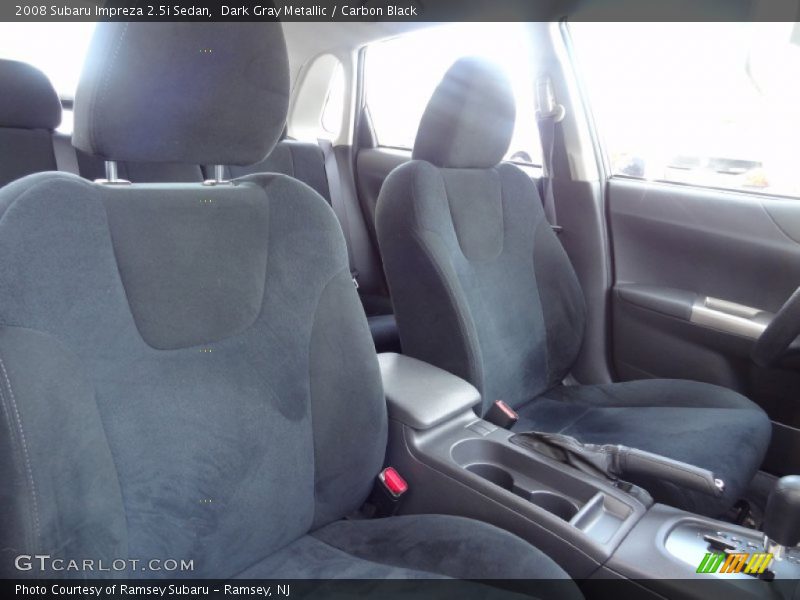 Dark Gray Metallic / Carbon Black 2008 Subaru Impreza 2.5i Sedan