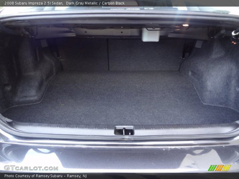 Dark Gray Metallic / Carbon Black 2008 Subaru Impreza 2.5i Sedan