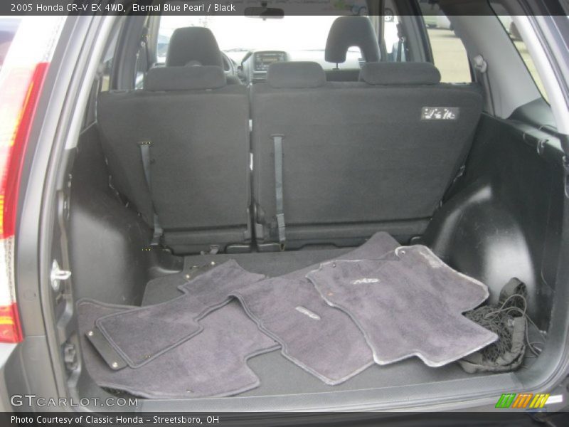 Eternal Blue Pearl / Black 2005 Honda CR-V EX 4WD