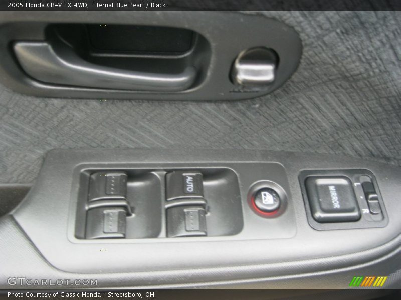 Eternal Blue Pearl / Black 2005 Honda CR-V EX 4WD