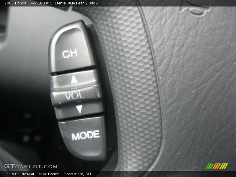 Eternal Blue Pearl / Black 2005 Honda CR-V EX 4WD