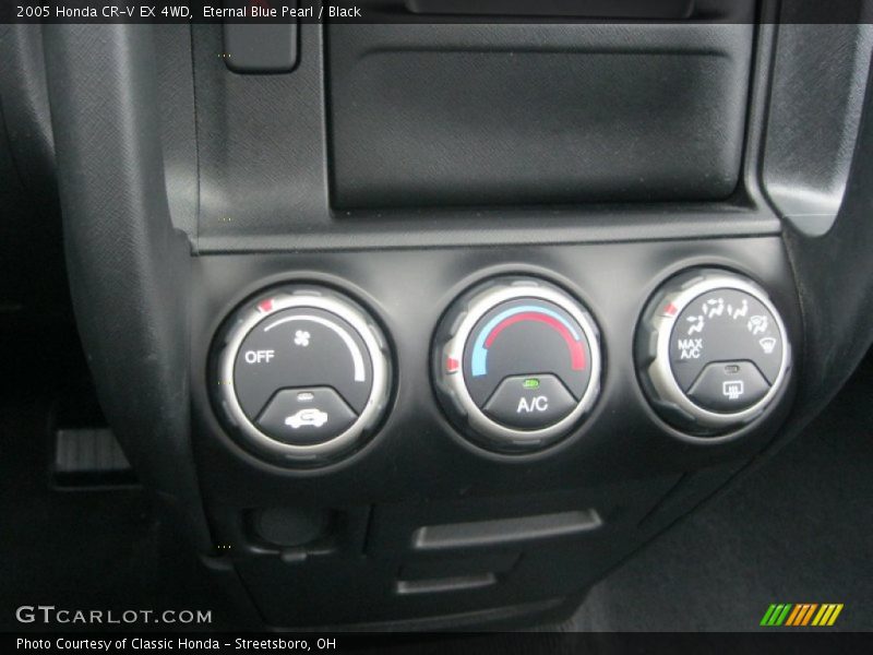 Eternal Blue Pearl / Black 2005 Honda CR-V EX 4WD