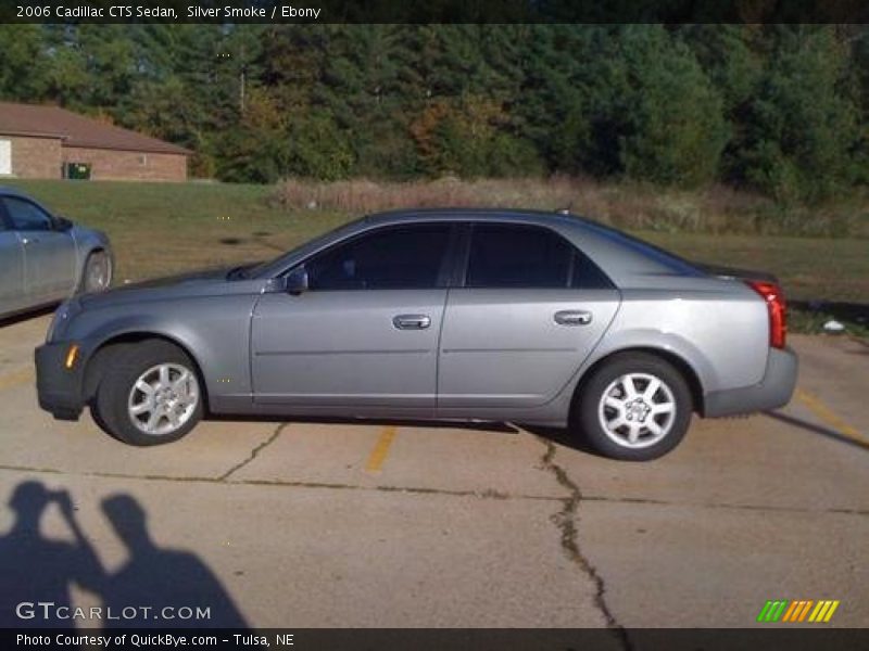 Silver Smoke / Ebony 2006 Cadillac CTS Sedan