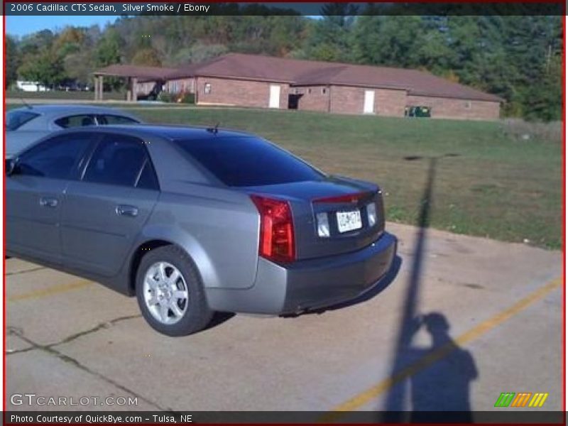 Silver Smoke / Ebony 2006 Cadillac CTS Sedan