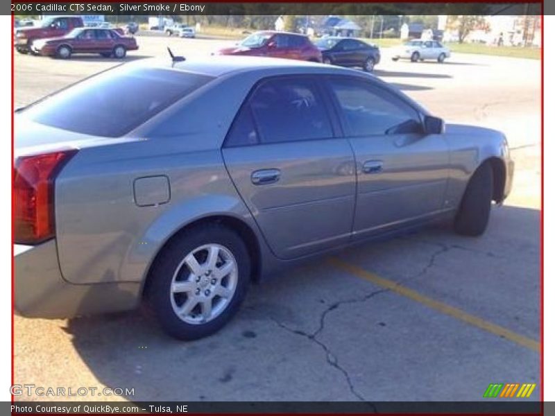 Silver Smoke / Ebony 2006 Cadillac CTS Sedan