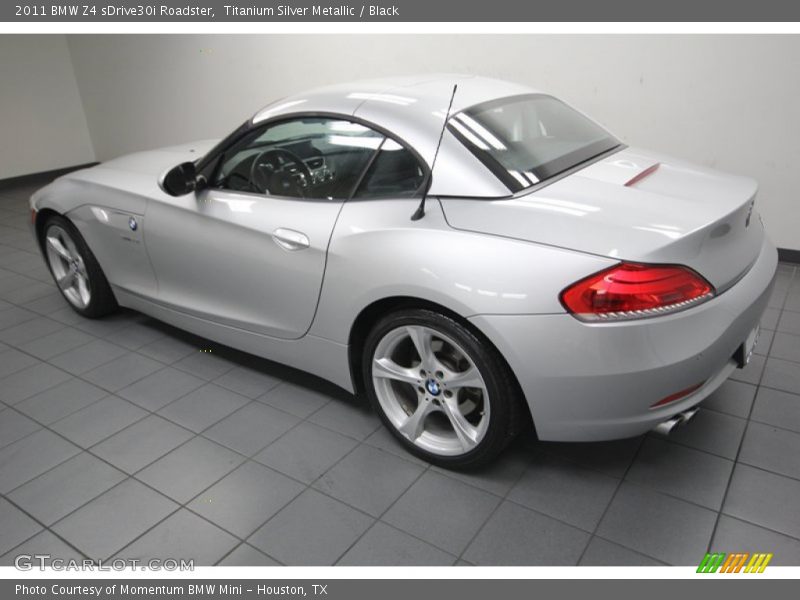 Titanium Silver Metallic / Black 2011 BMW Z4 sDrive30i Roadster