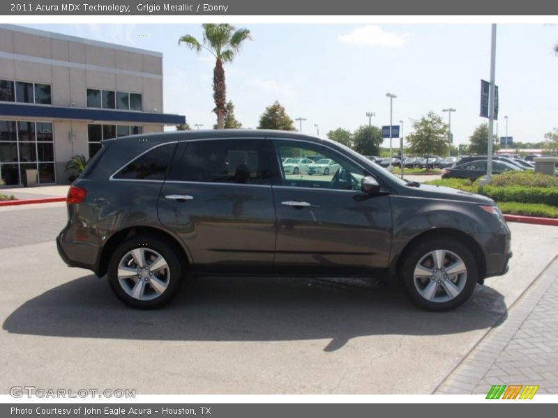 Grigio Metallic / Ebony 2011 Acura MDX Technology