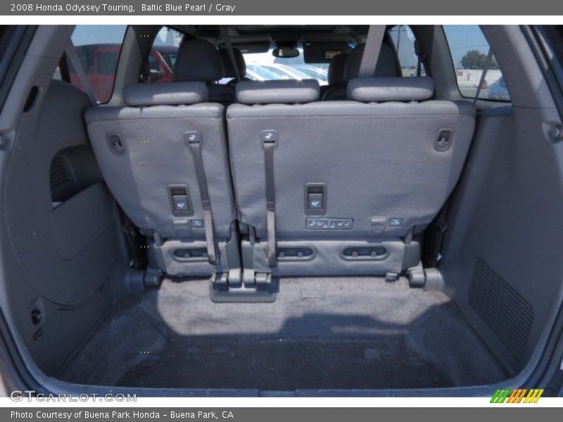 Baltic Blue Pearl / Gray 2008 Honda Odyssey Touring