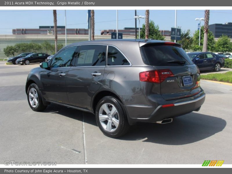 Grigio Metallic / Ebony 2011 Acura MDX Technology