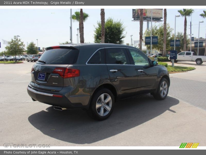 Grigio Metallic / Ebony 2011 Acura MDX Technology