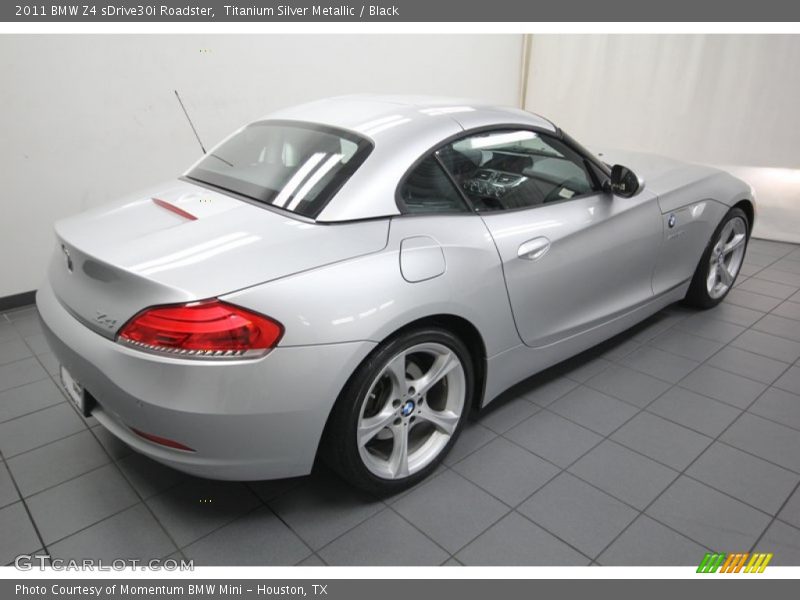 Titanium Silver Metallic / Black 2011 BMW Z4 sDrive30i Roadster