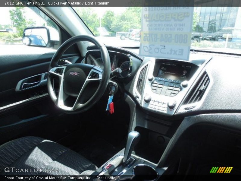 Quicksilver Metallic / Light Titanium 2012 GMC Terrain SLE