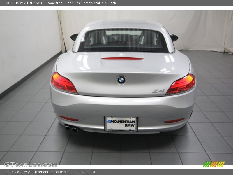 Titanium Silver Metallic / Black 2011 BMW Z4 sDrive30i Roadster