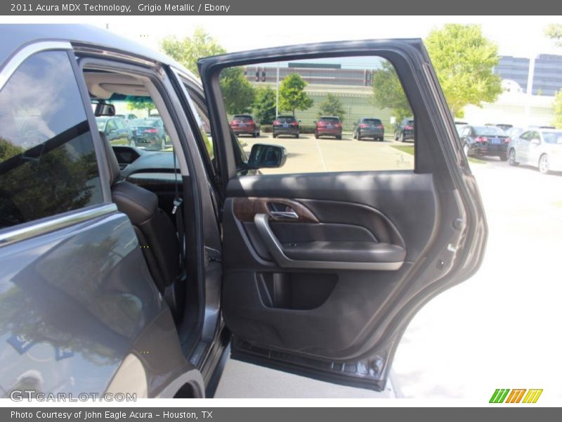 Grigio Metallic / Ebony 2011 Acura MDX Technology