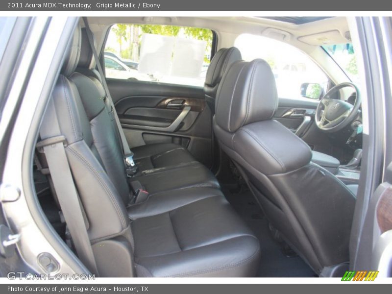 Grigio Metallic / Ebony 2011 Acura MDX Technology