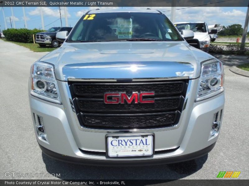Quicksilver Metallic / Light Titanium 2012 GMC Terrain SLE