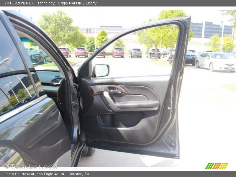 Grigio Metallic / Ebony 2011 Acura MDX Technology